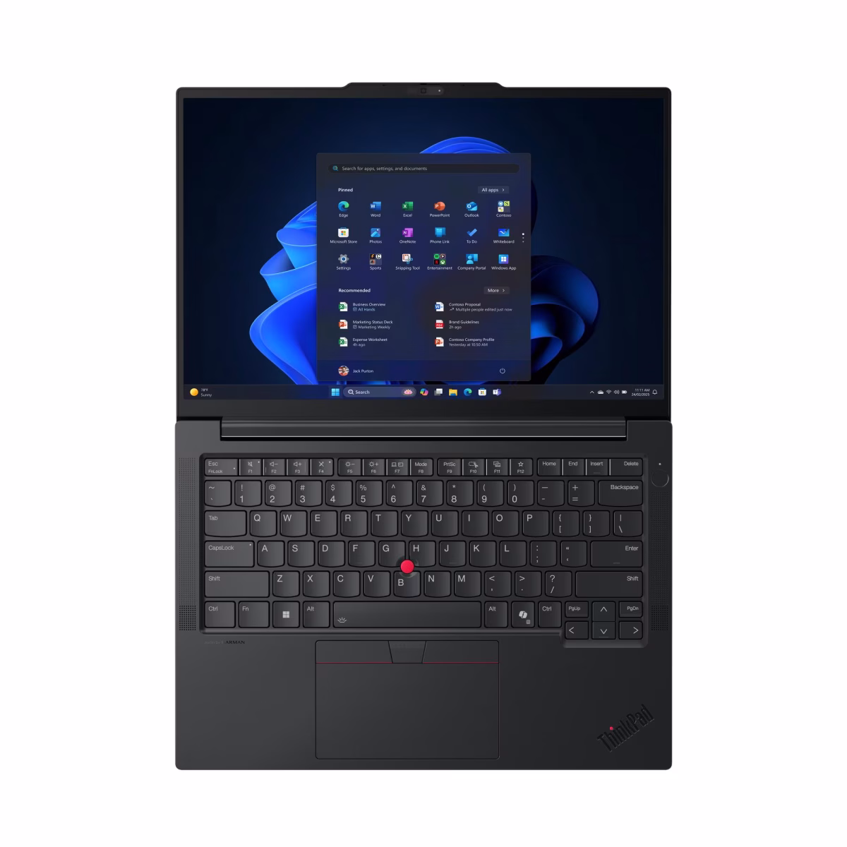 Lenovo ThinkPad E14 Gen 7 AI PC 14.0″ WUXGA | Intel® Core™ Ultra 7 225H | 16GB RAM | 512GB NVMe SSD | AI Boost up to 13 TOPS | Windows 11 Pro | 1-Year Warranty - Image 4