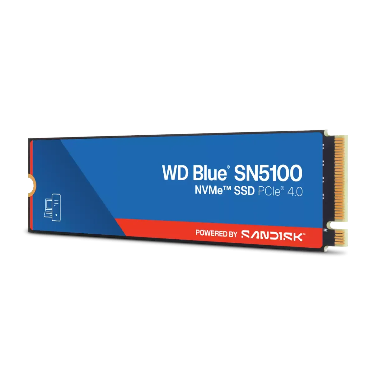 WD Blue SN5100 1TB NVMe SSD 1TB Storage | PCIe® Gen4 x4 | M.2 2280 | Up to 7,100 MB/s Read | Up to 6,700 MB/s Write - Image 2